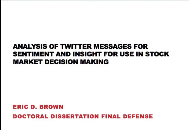 My Doctoral Dissertation Final Defense - Almost done