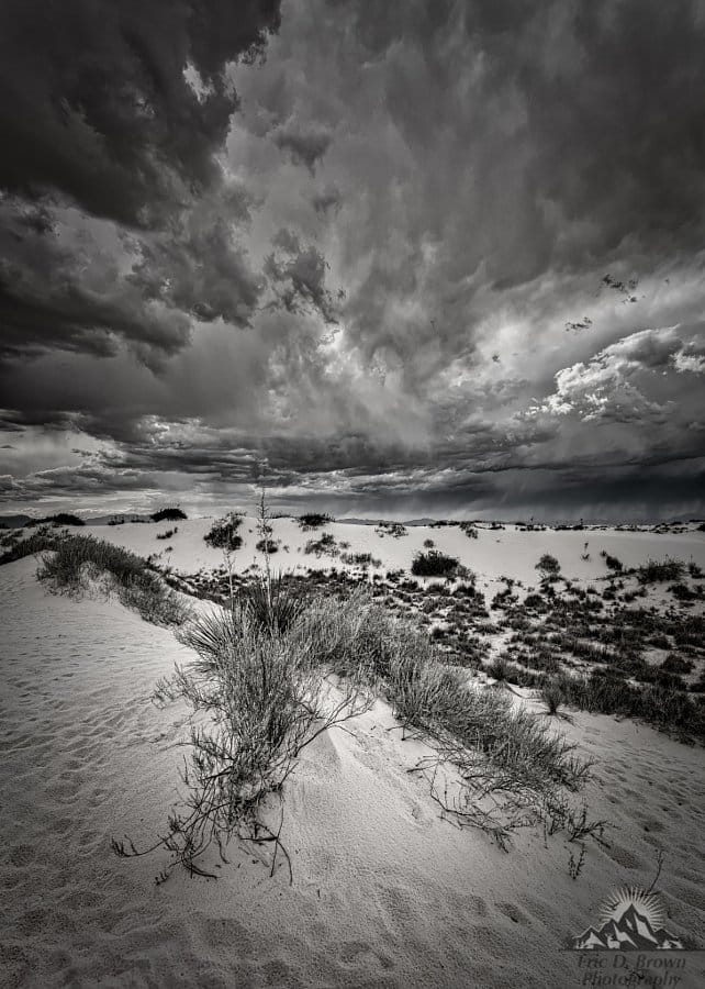 Foto Friday – Storm rolling into White Sands