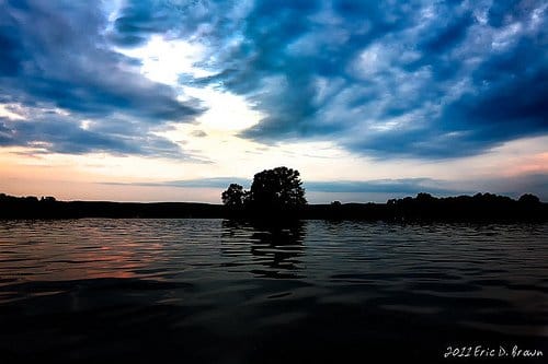 Foto Friday - Sunset at Lookout Point, Lake Hamilton AR