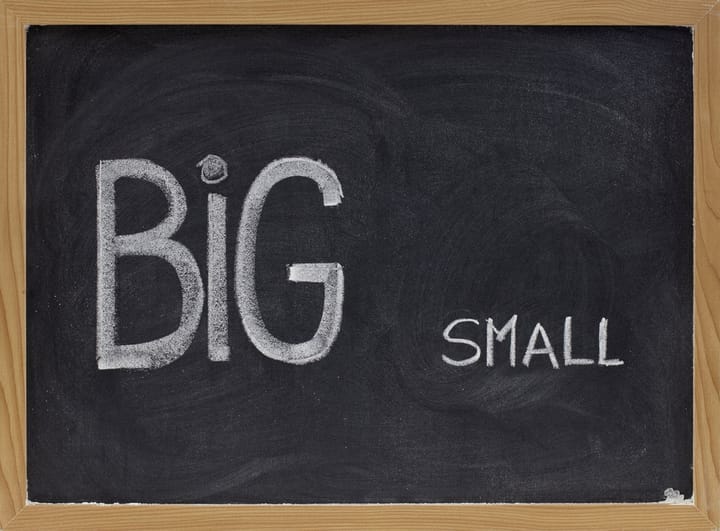 Start small with big data
